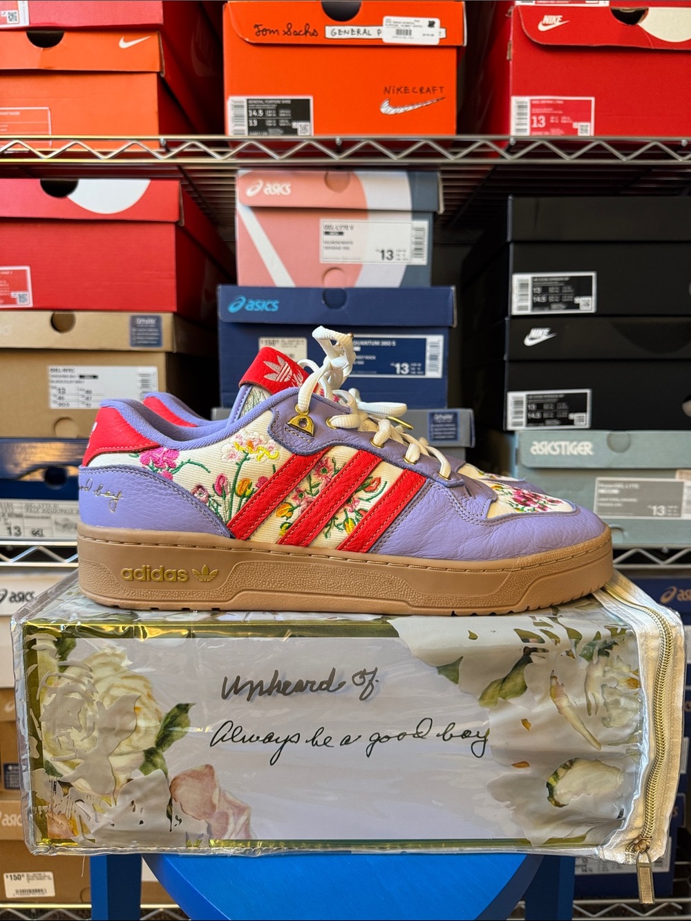 Adidas x UnheardOf Rivalry Low - Grandma’s Couch Purple - Men’s Size 13